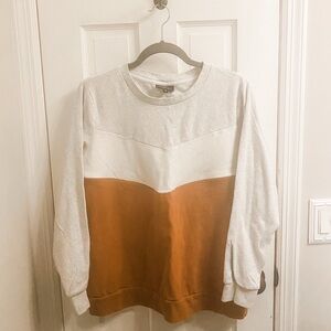 Nursing Queen Men's Crewneck Sweater - Gray, White, and Brown